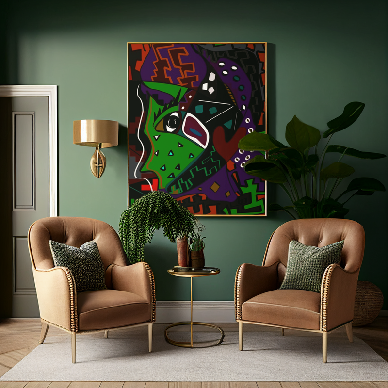 "Female Soldier" Art Insulated Tumbler