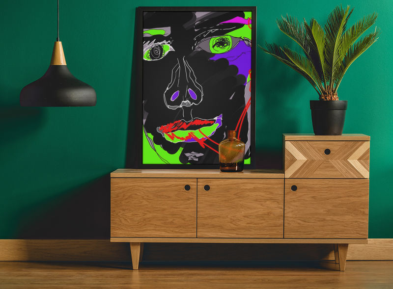 "Smoke" Art Insulated Tumbler