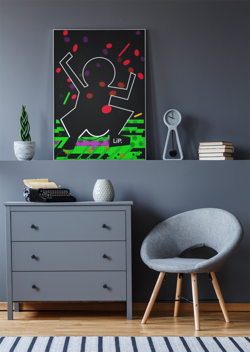 "Rock the Keith Haring" Art Insulated Tumbler