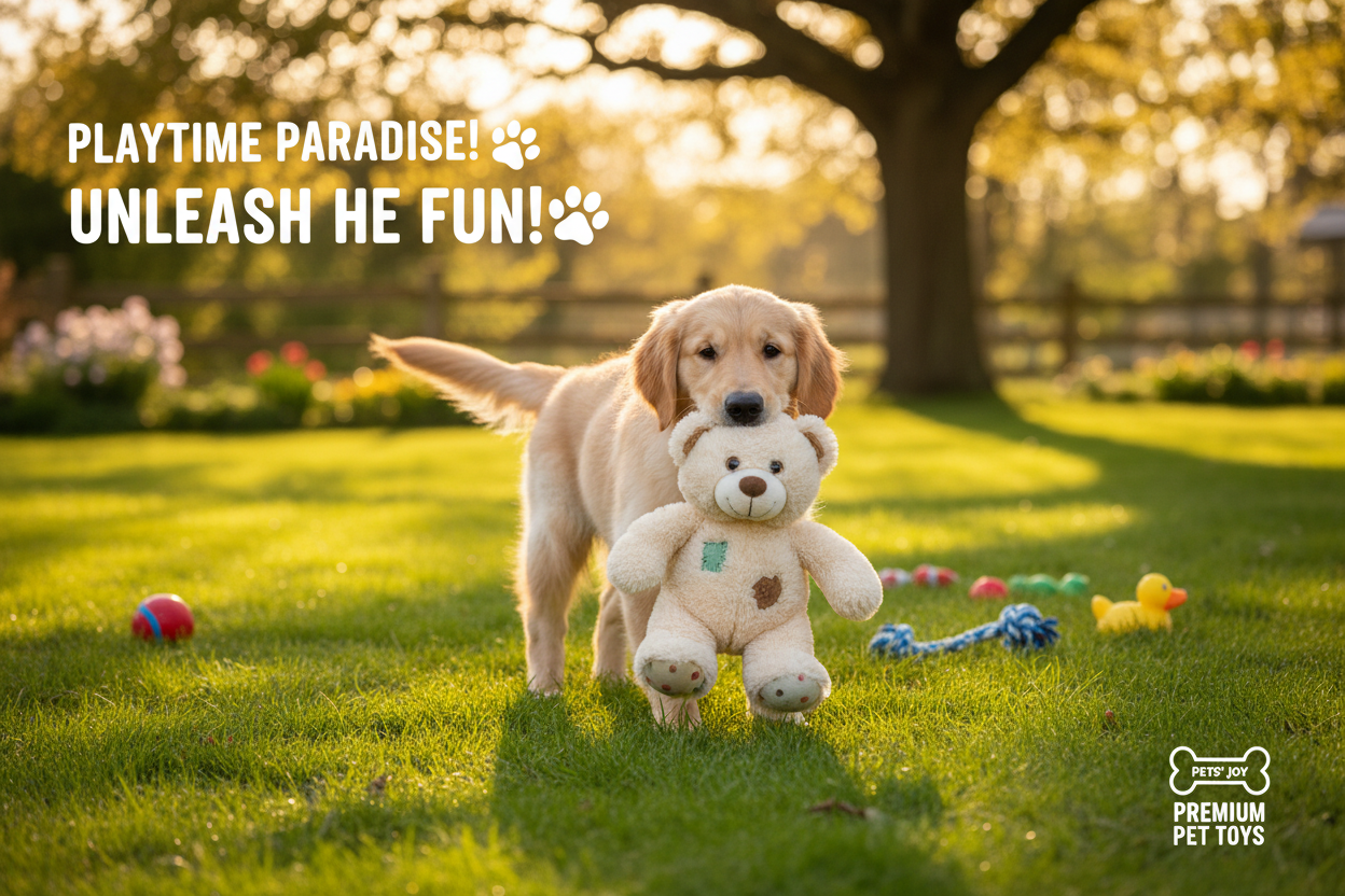 宠物玩具海报 1800x1000px