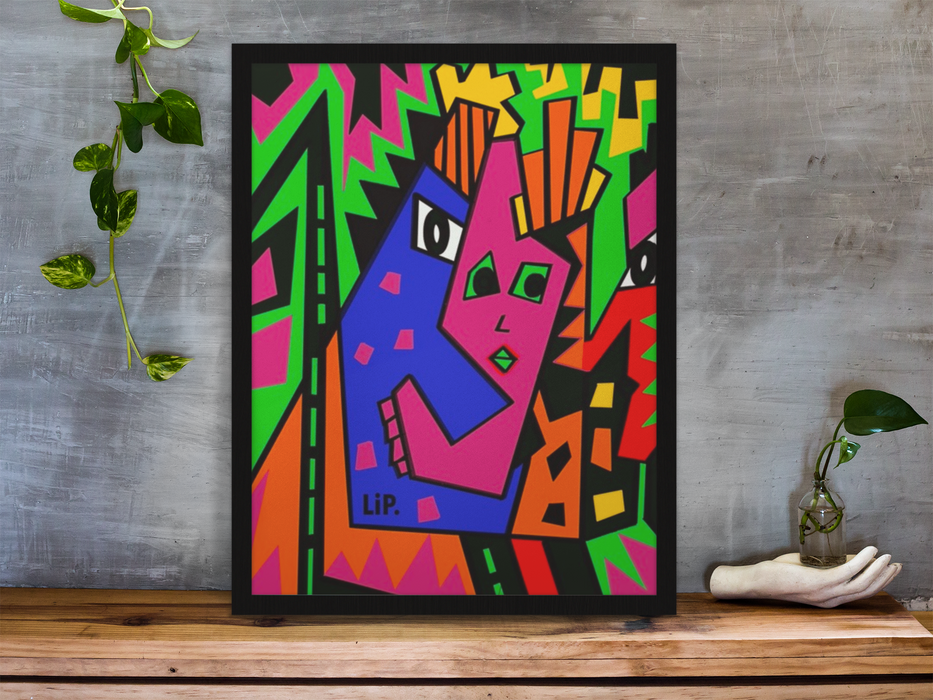 “LOOK” Art Insulated Tumbler