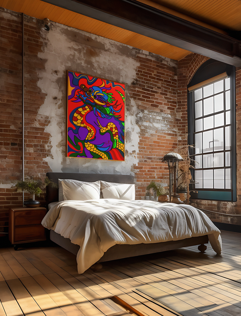 "Soaring dragon" Art Insulated Tumbler