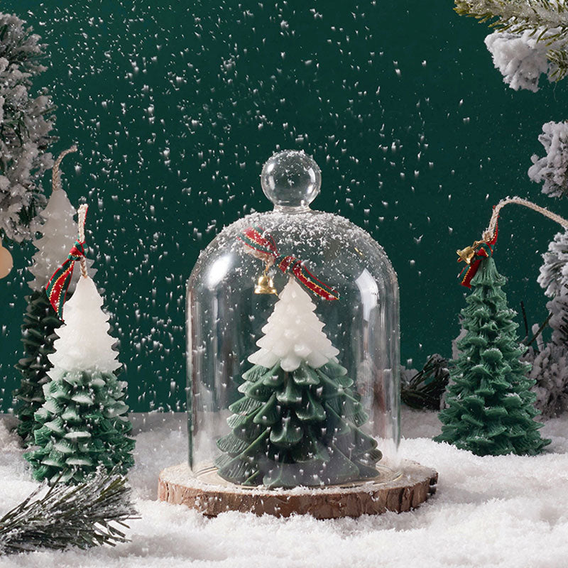 Christmas Candles Christmas Tree Shaped Candles Christmas Candle Gifts for Women Christmas Decor Candle Christmas Decoration Candles Novelty Holiday Candles Seasonal Celebration Candle Christmas Gift
