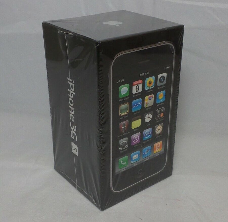 For Collectors Only - Factory Sealed Apple iPhone 3GS 32GB - Black (MC133CZ/A)