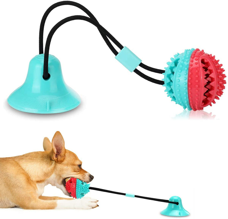 Dog Chew Toys for Aggressive Chewers, Puppy Dog Training Treats Teething Rope Toys for Boredom, Dog Puzzle Treat Food Dispensing Ball Toys for Small Large Dogs