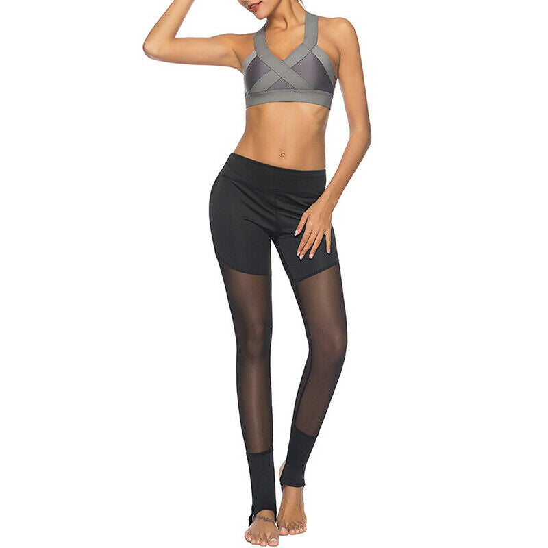 Damen Hosen Damen Frau Yoga 4 Jahreszeiten Polyester Brandneu Hochwertig