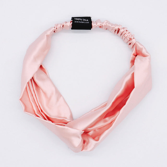100%  silk hairband