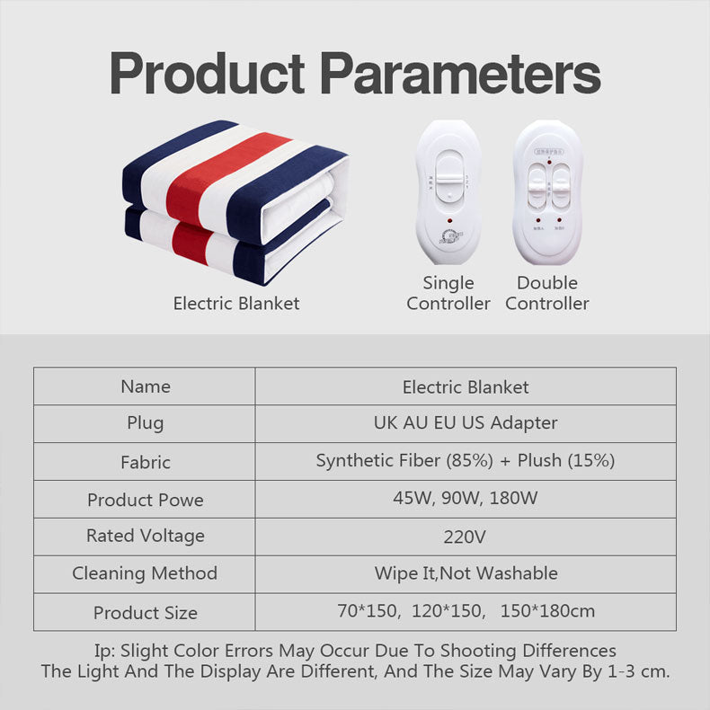 Electric blanket 220/110V thickened heater heating blanket mattress constant temperature electric heating blanket to keep warm in winter