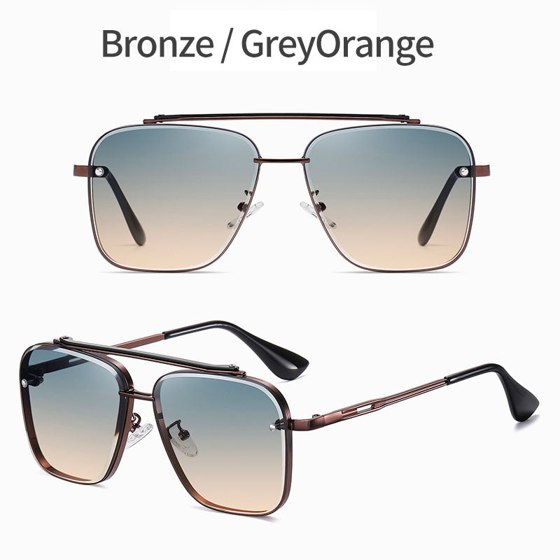 Sunglasses Men and Women Driving Polarized Retro Square Fashion Aviator Sunglasses Classic Trend