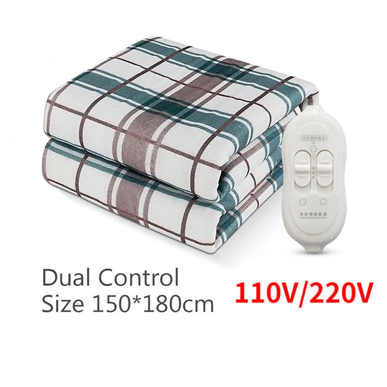 Electric blanket 220/110V thickened heater heating blanket mattress constant temperature electric heating blanket to keep warm in winter
