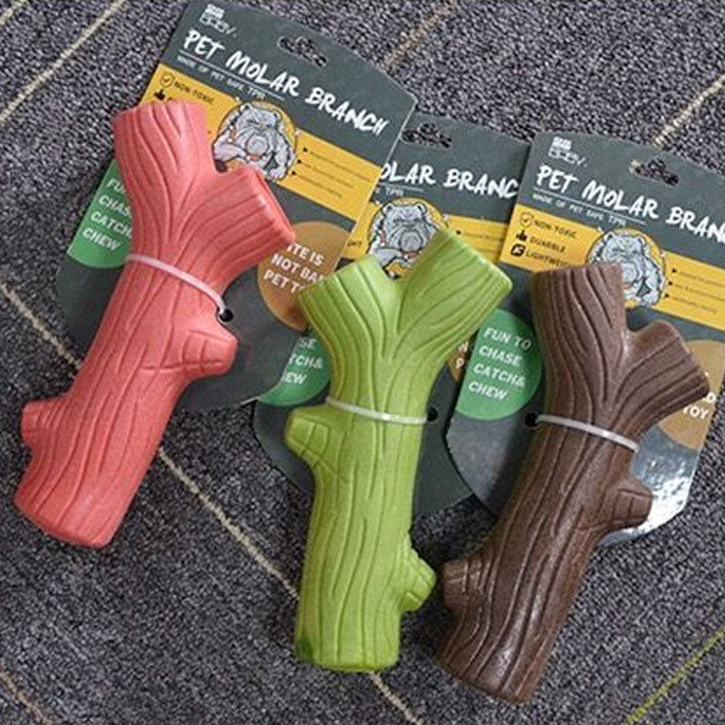 Tee Root Dog Toy | Chew Toy Pet Safe Bone Replacement |&nbsp; Brightly Colored Waterproof Float Sticks