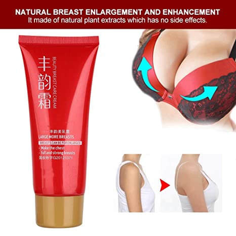 Natural Breast Enlargement Cream, 60ml Ginseng Extract Enlarging, Firming and Lifting Beauty Skin Care Improve Body Shape Anti-Sagging Product