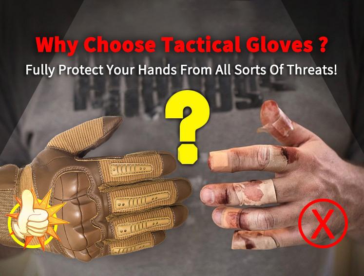 Premium Military Full Finger Tactical Gloves